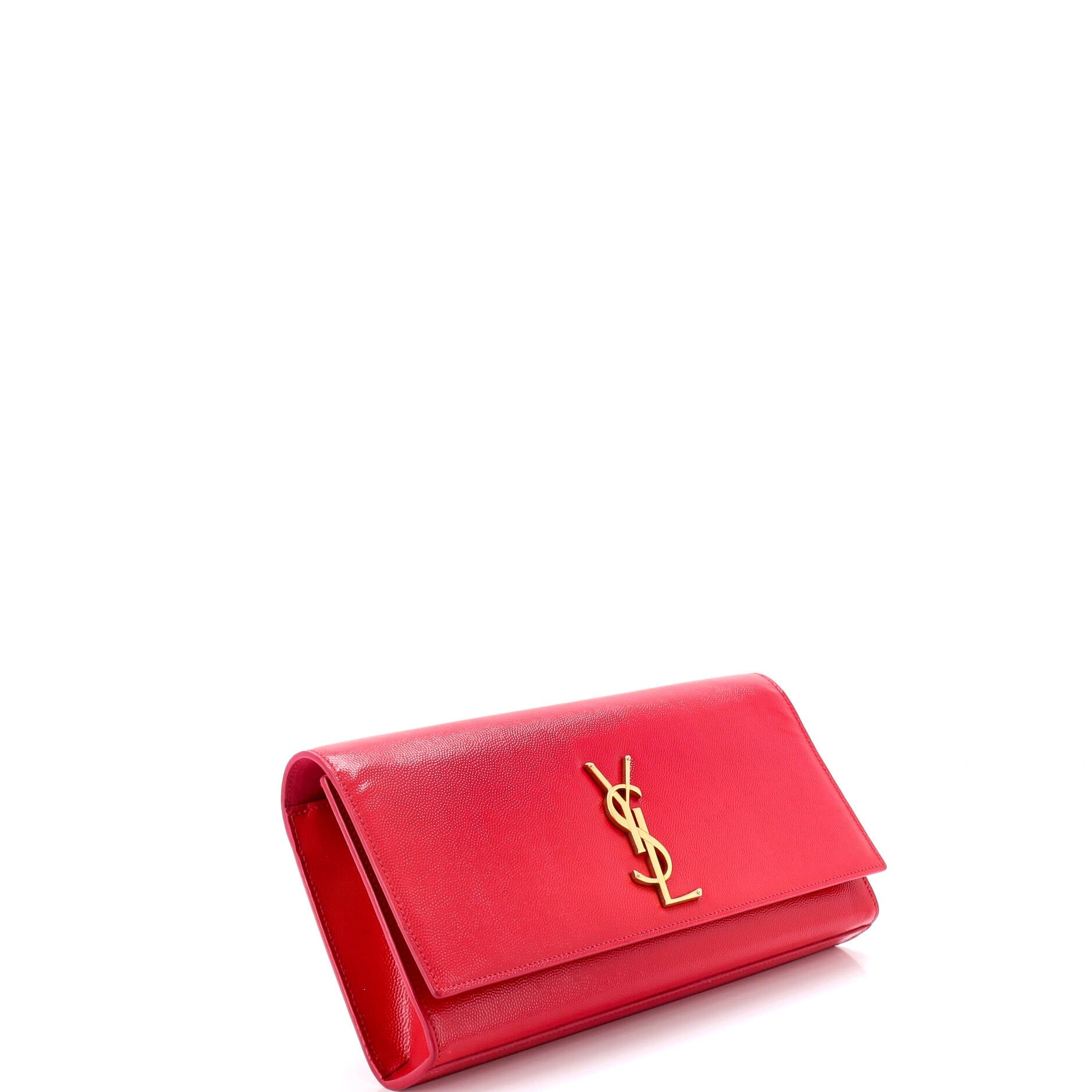 Classic Monogram Clutch Leather Long