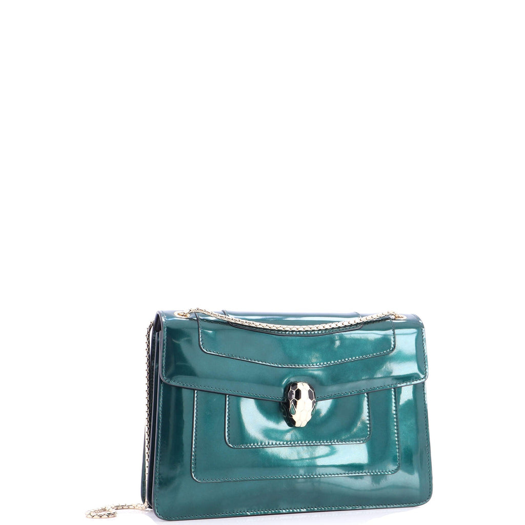 Serpenti Forever Shoulder Bag Patent Medium