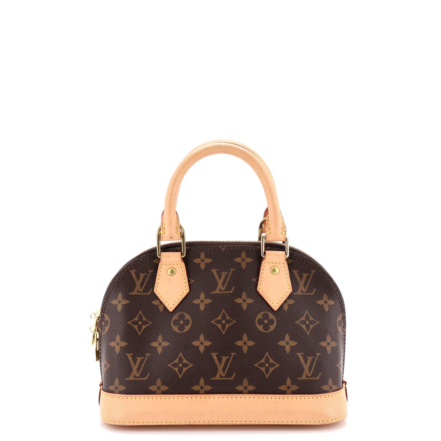 Alma Handbag Monogram Canvas BB