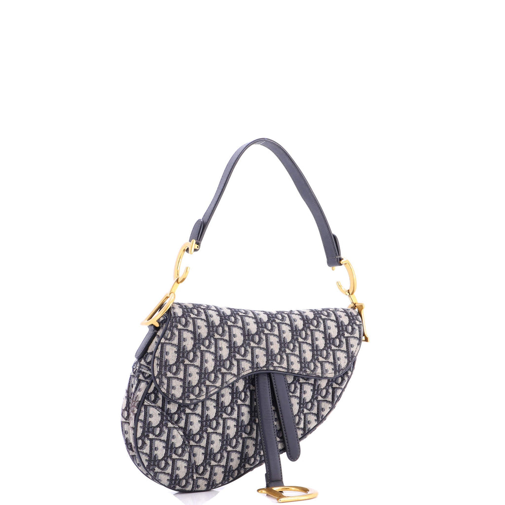 Saddle Handbag Oblique Canvas Medium