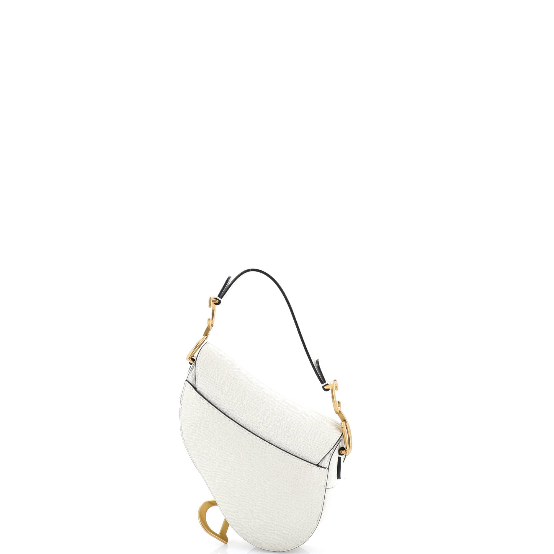 Saddle Handbag Leather Mini