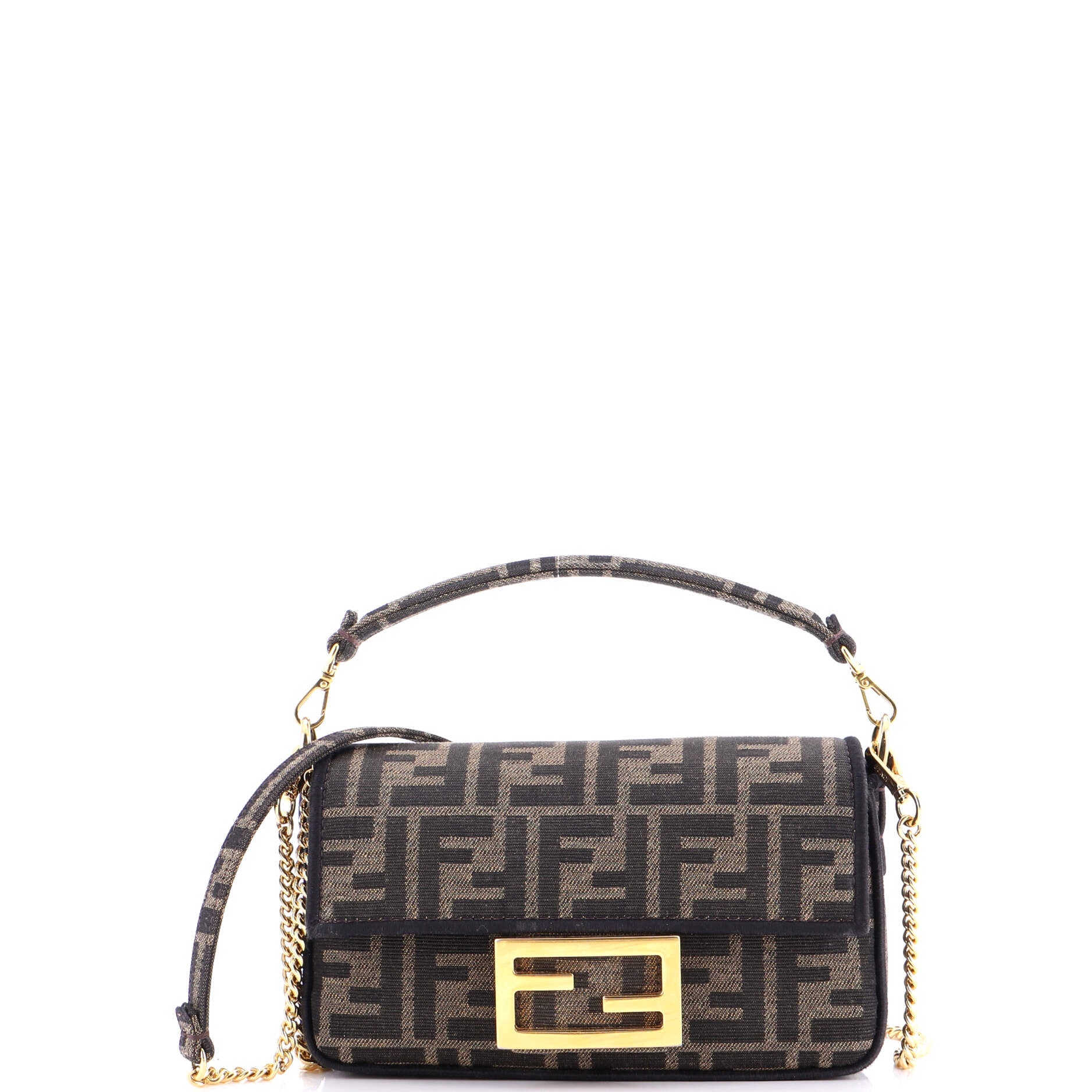 Baguette NM Bag Zucca Canvas Mini