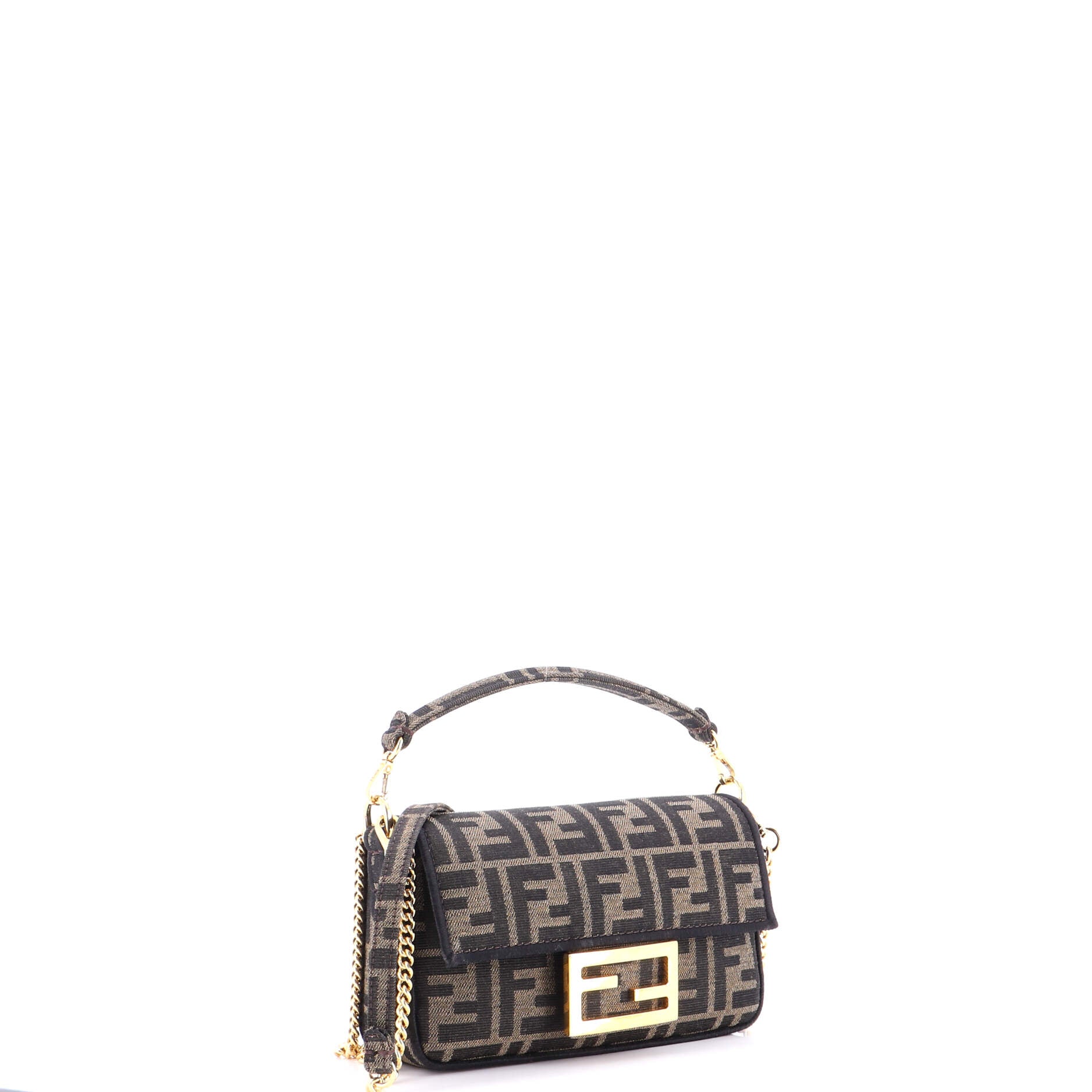 Baguette NM Bag Zucca Canvas Mini