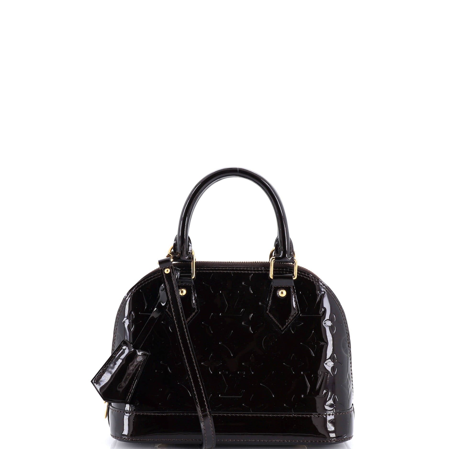Alma Handbag Monogram Vernis BB