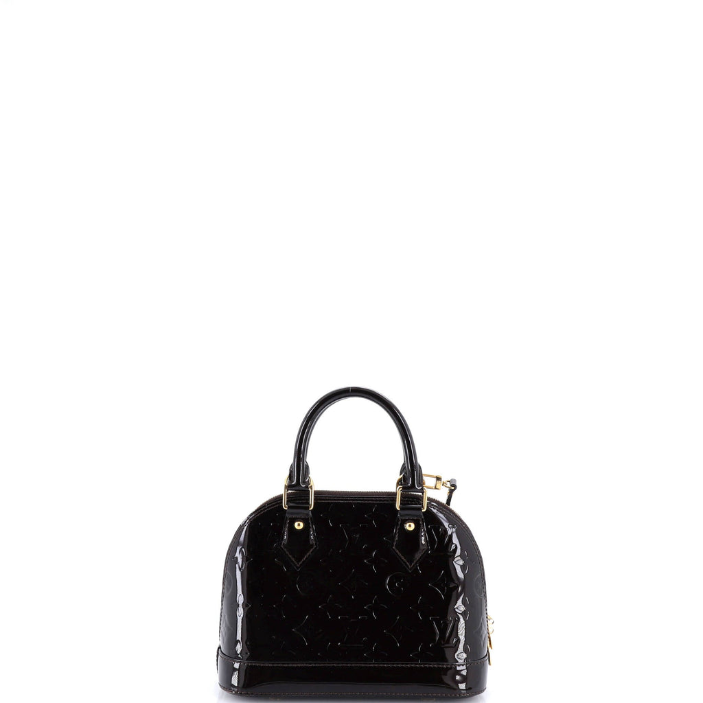 Alma Handbag Monogram Vernis BB