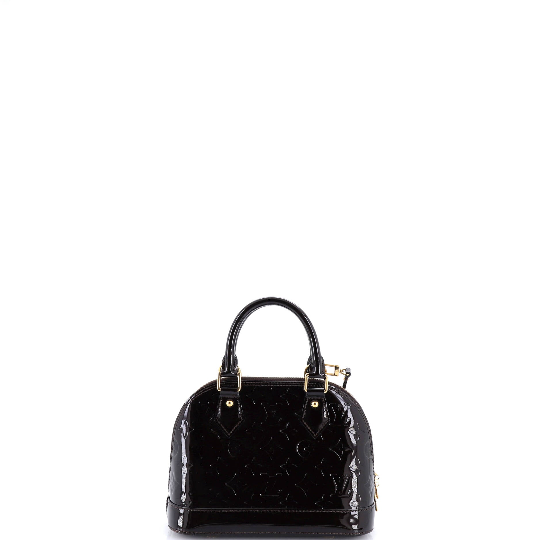 Alma Handbag Monogram Vernis BB