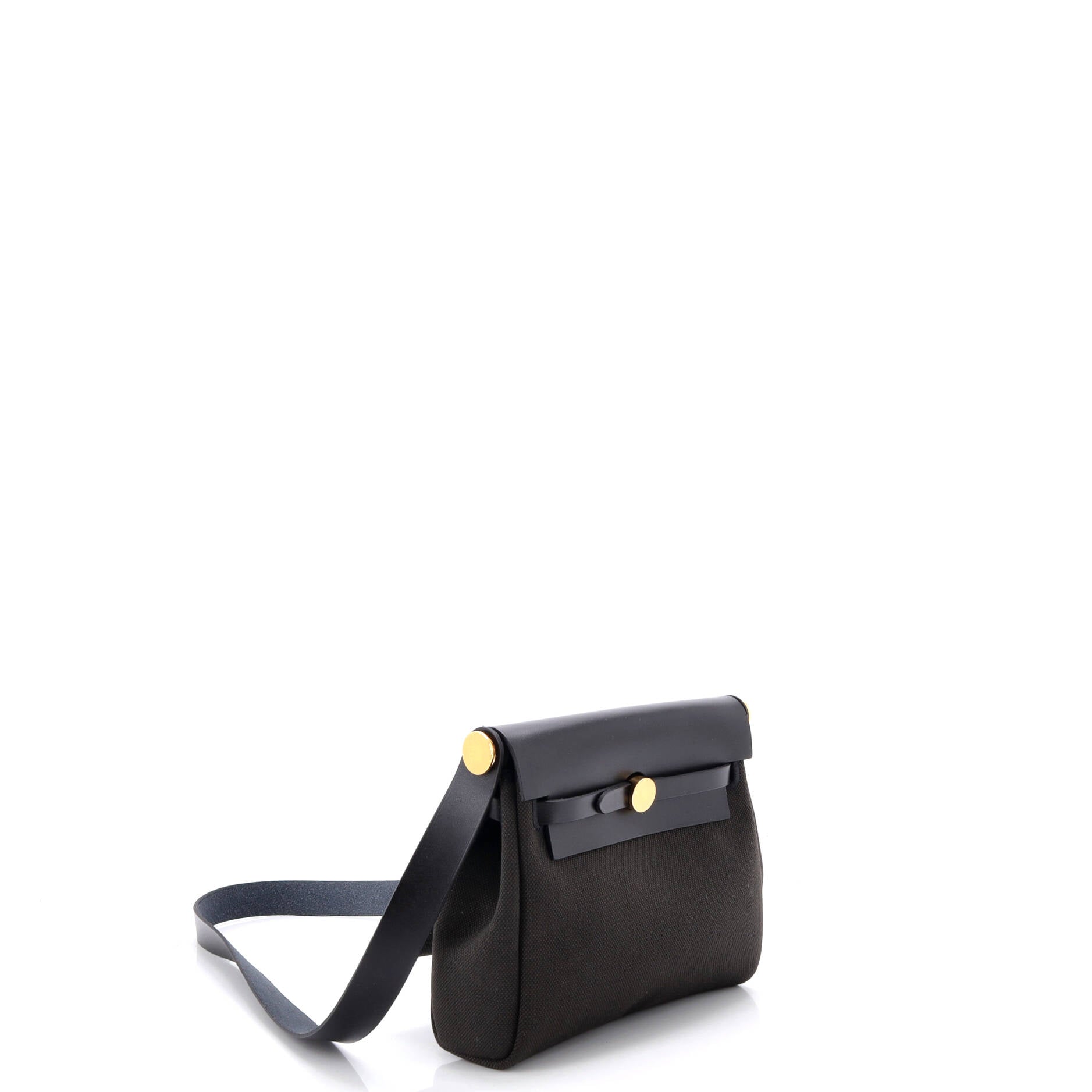 Herbag Zip Toile and Leather 20