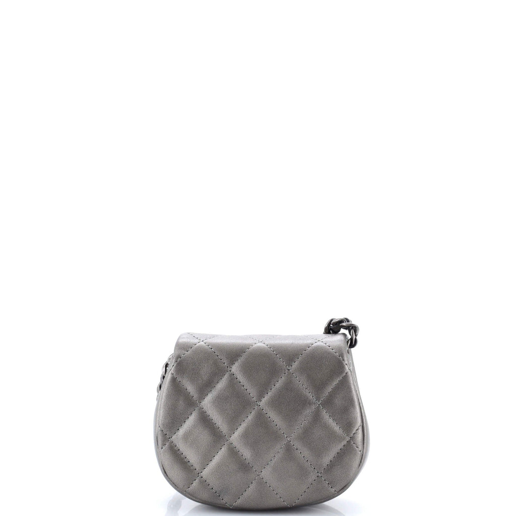Coco Mail Clutch with Chain Quilted Calfskin Mini