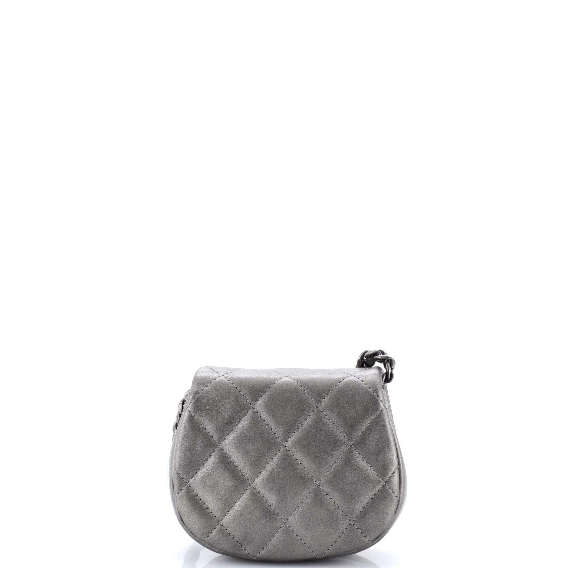 Coco Mail Clutch with Chain Quilted Calfskin Mini