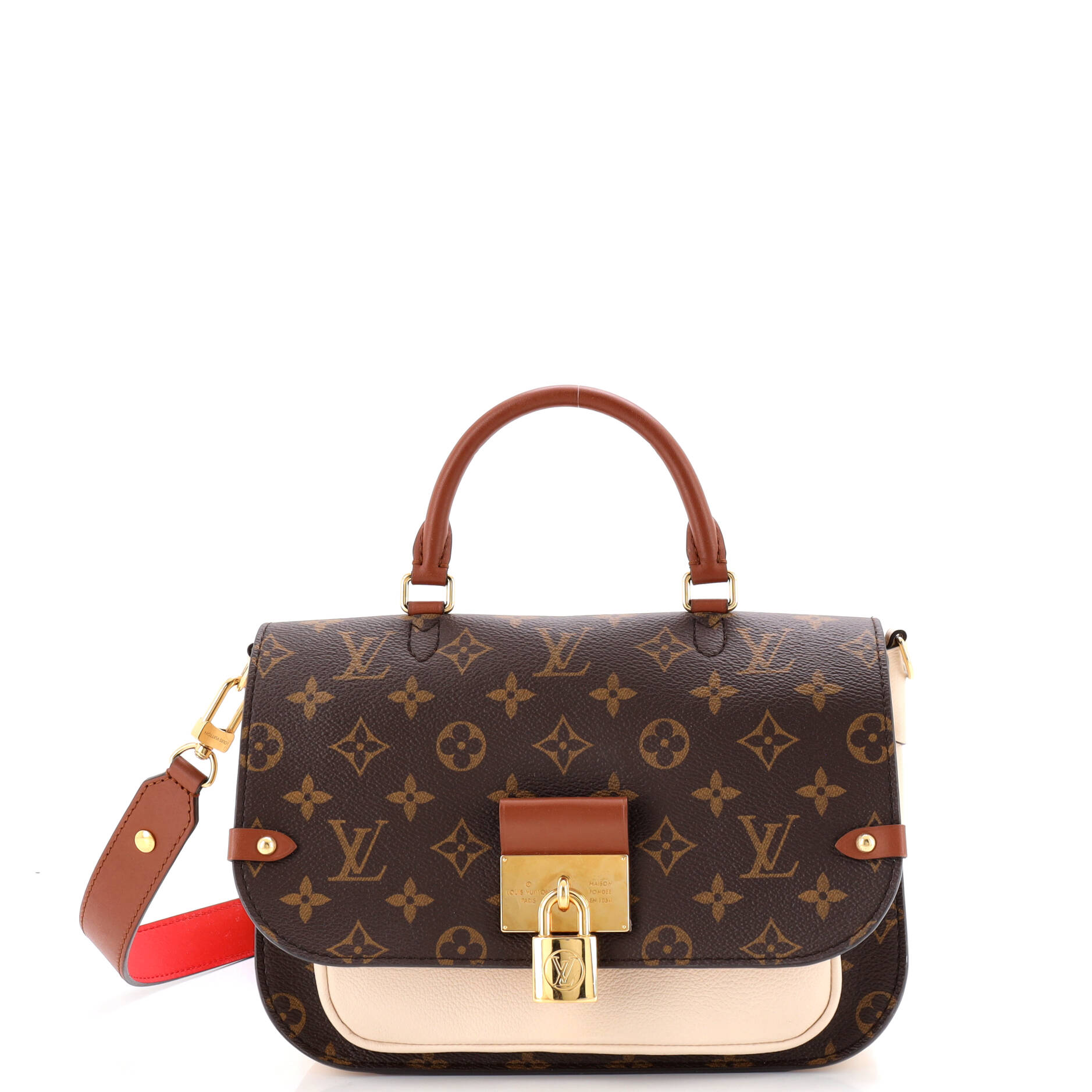 Vaugirard Handbag Monogram Canvas with Leather