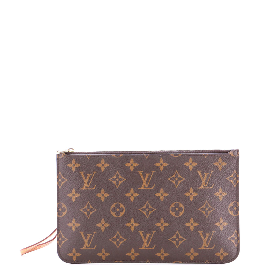 Neverfull Pochette Monogram Canvas Large