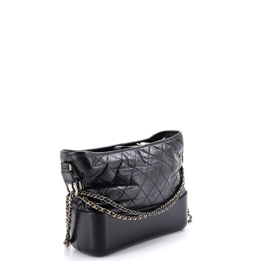 Gabrielle Hobo Quilted Aged Calfskin Medium