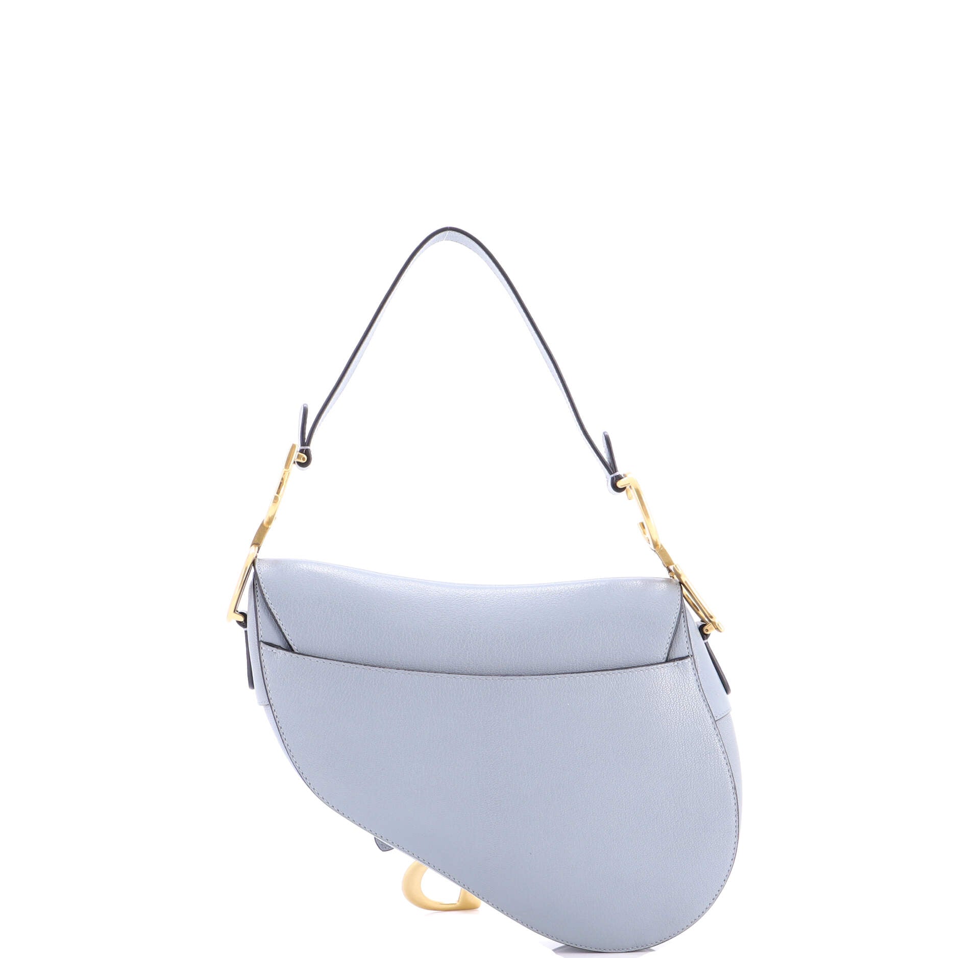 Saddle Handbag Leather Medium