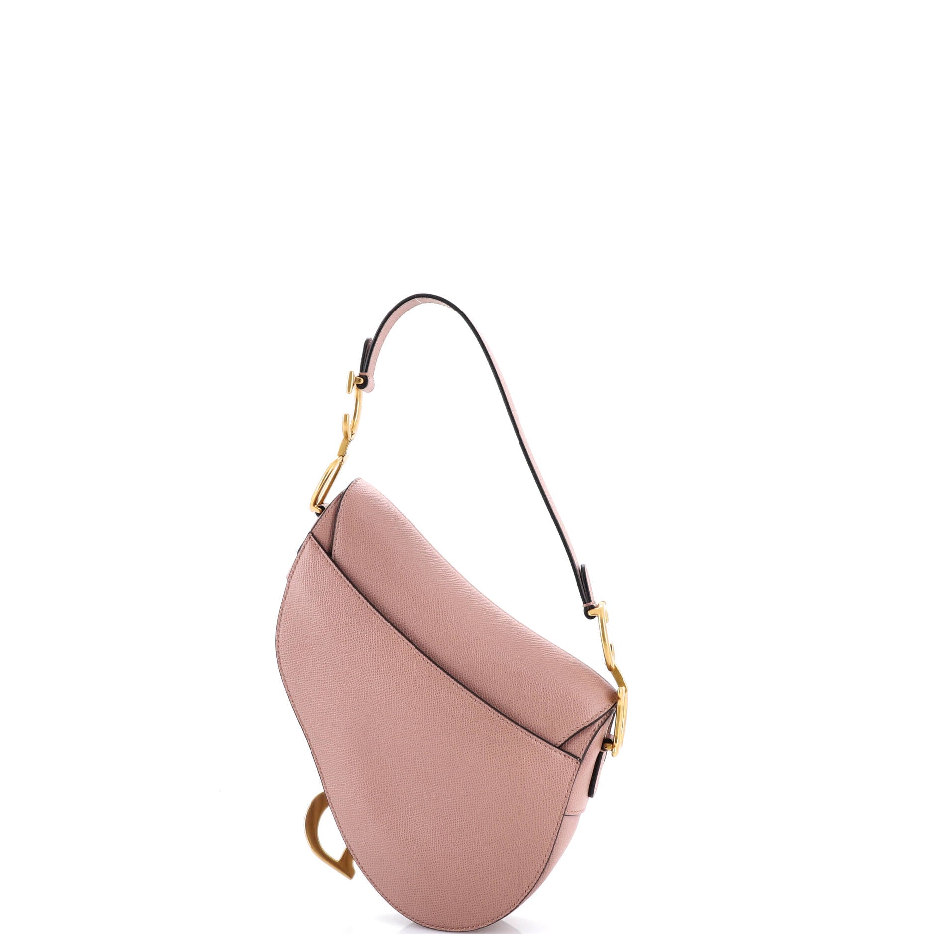 Saddle Handbag Leather Medium