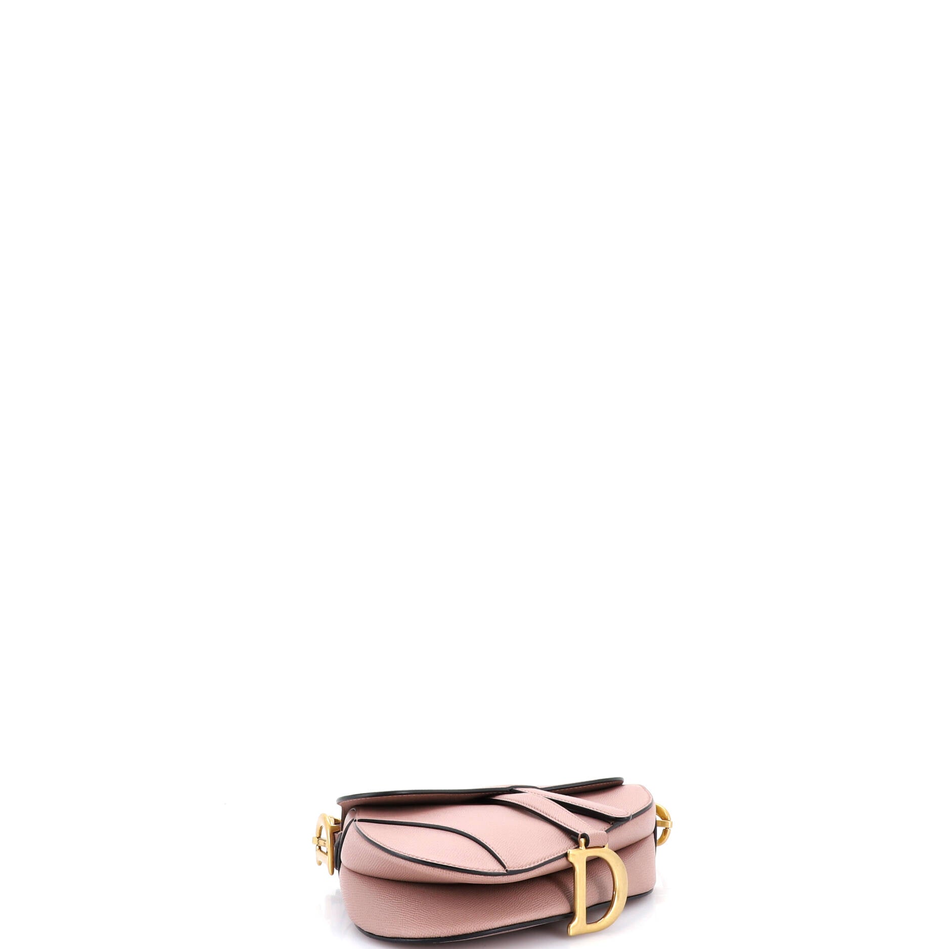 Saddle Handbag Leather Medium