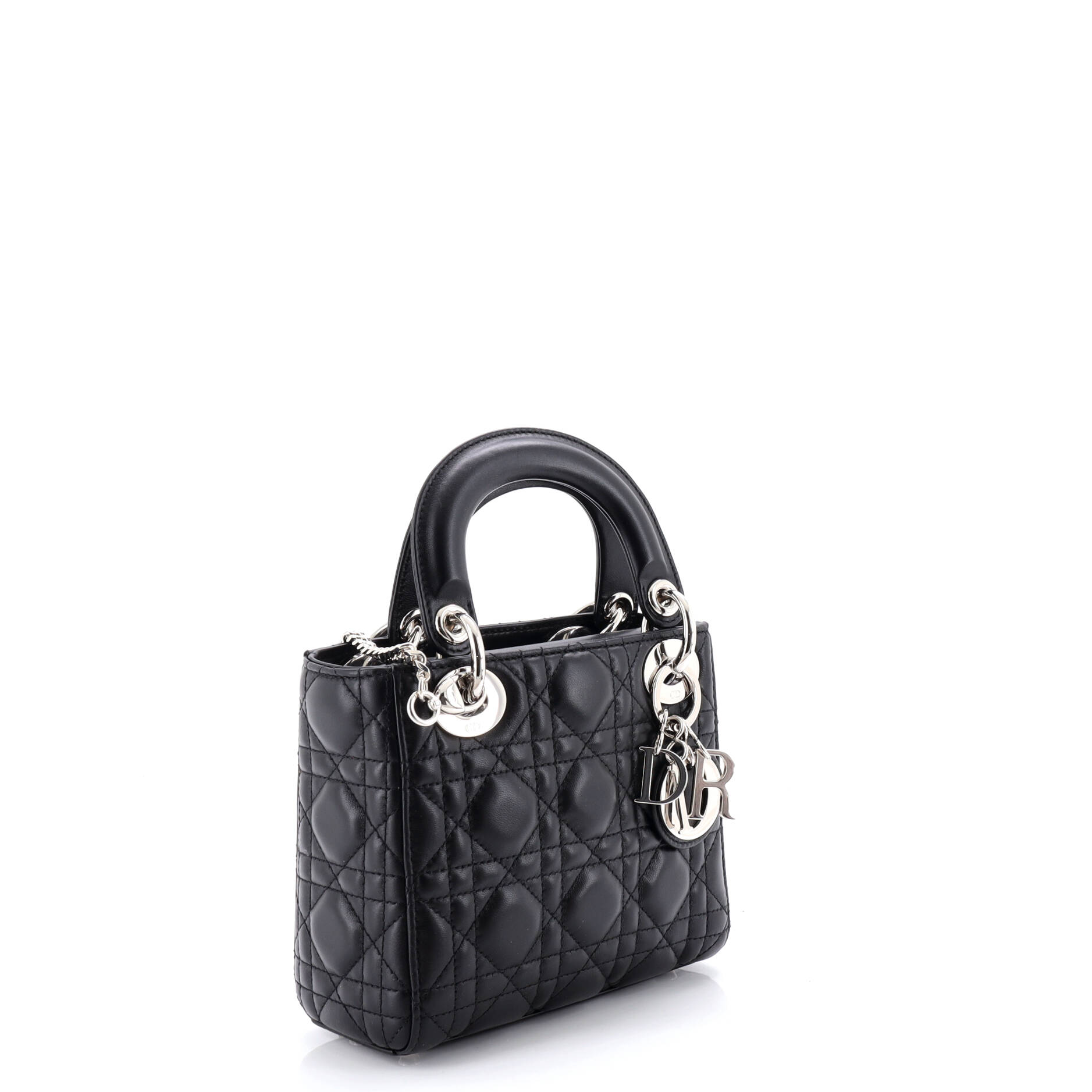 Lady Dior Chain Bag Cannage Quilt Lambskin Mini