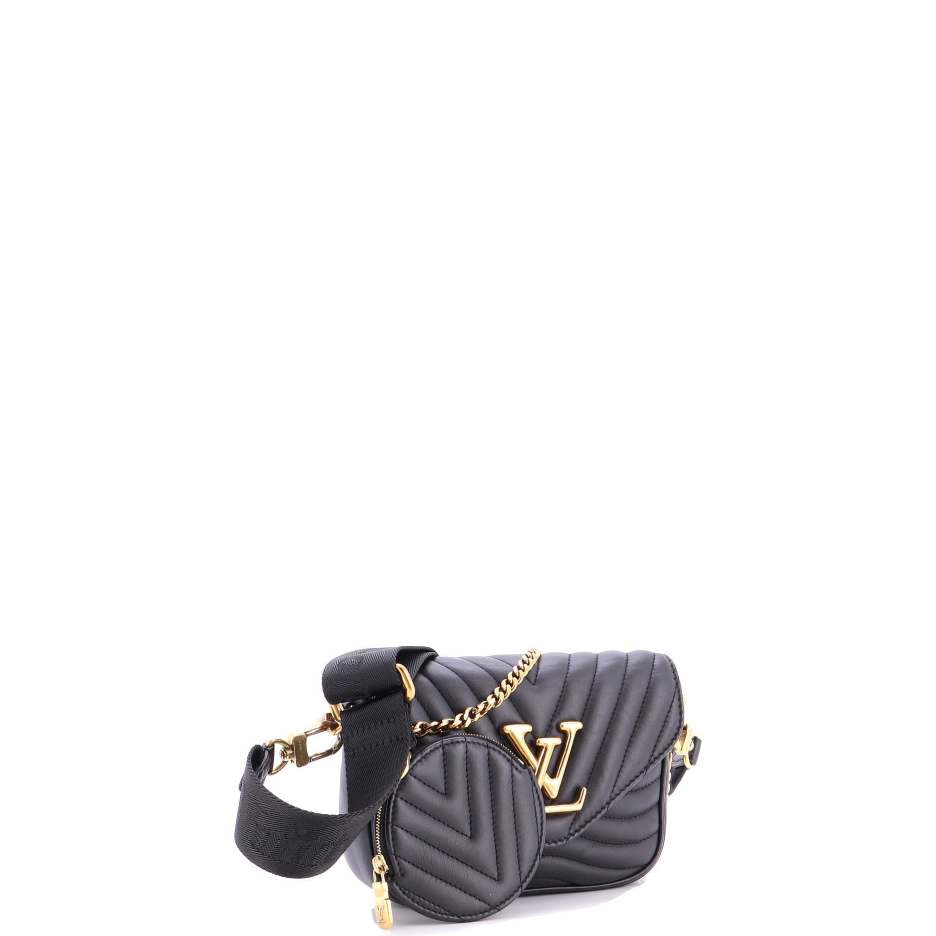 New Wave Multi Pochette Quilted Leather