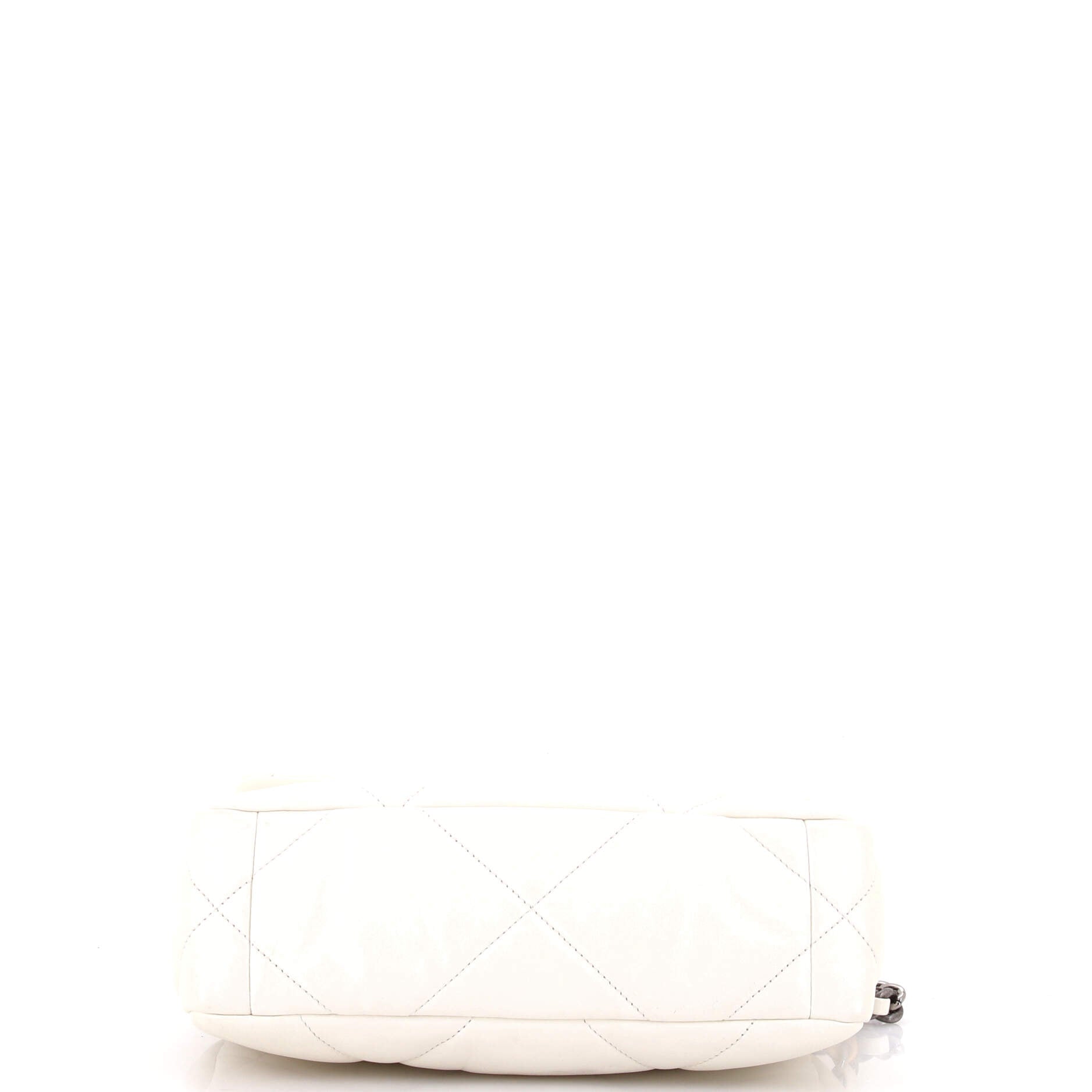 19 Flap Bag Quilted Leather Medium