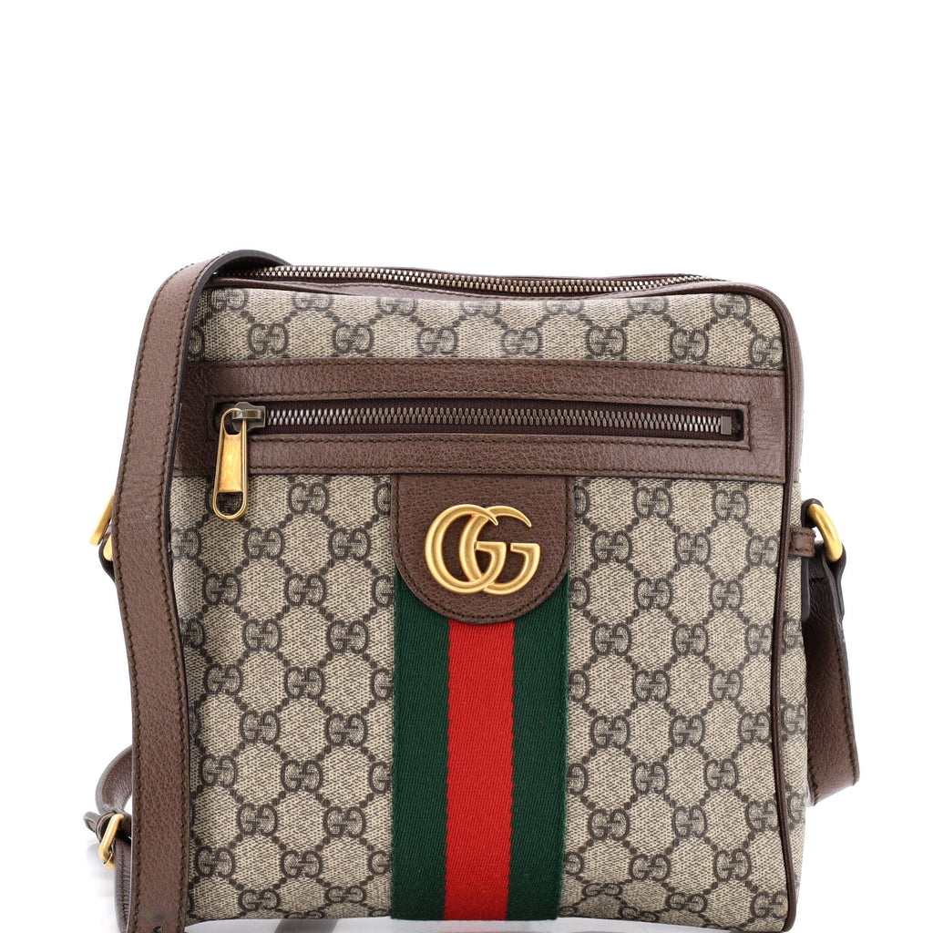 Ophidia Messenger Bag GG Coated Canvas Small