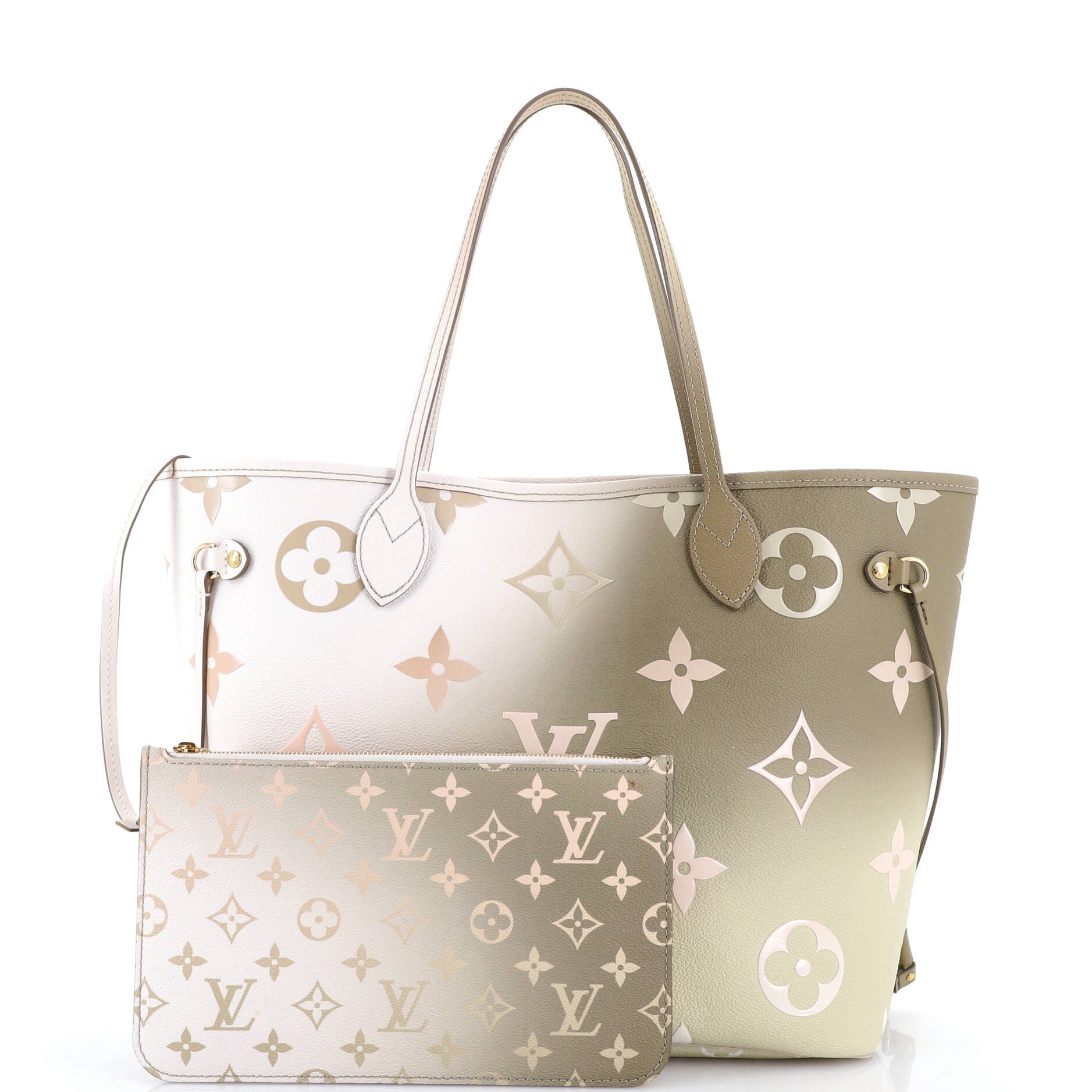 Neverfull NM Tote Spring in the City Monogram Giant Canvas MM