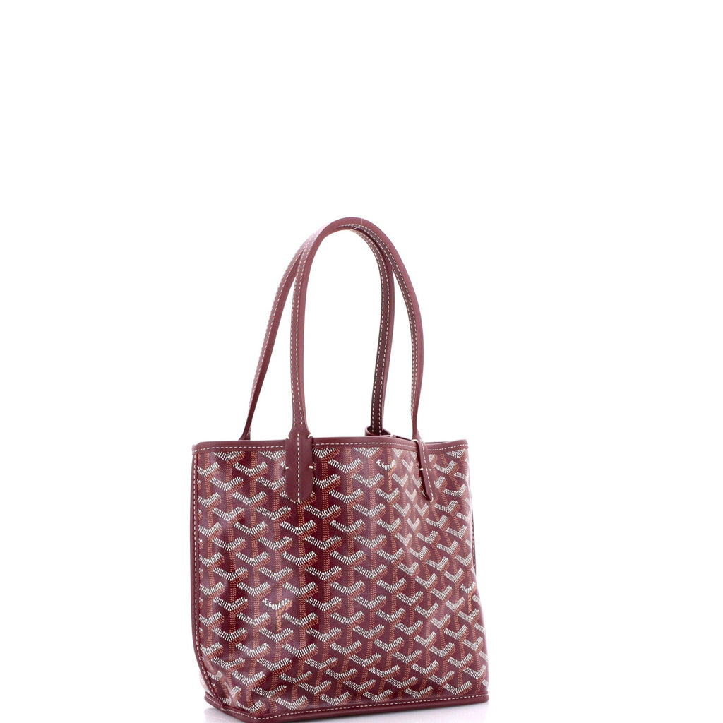 Anjou Reversible Tote Coated Canvas Mini
