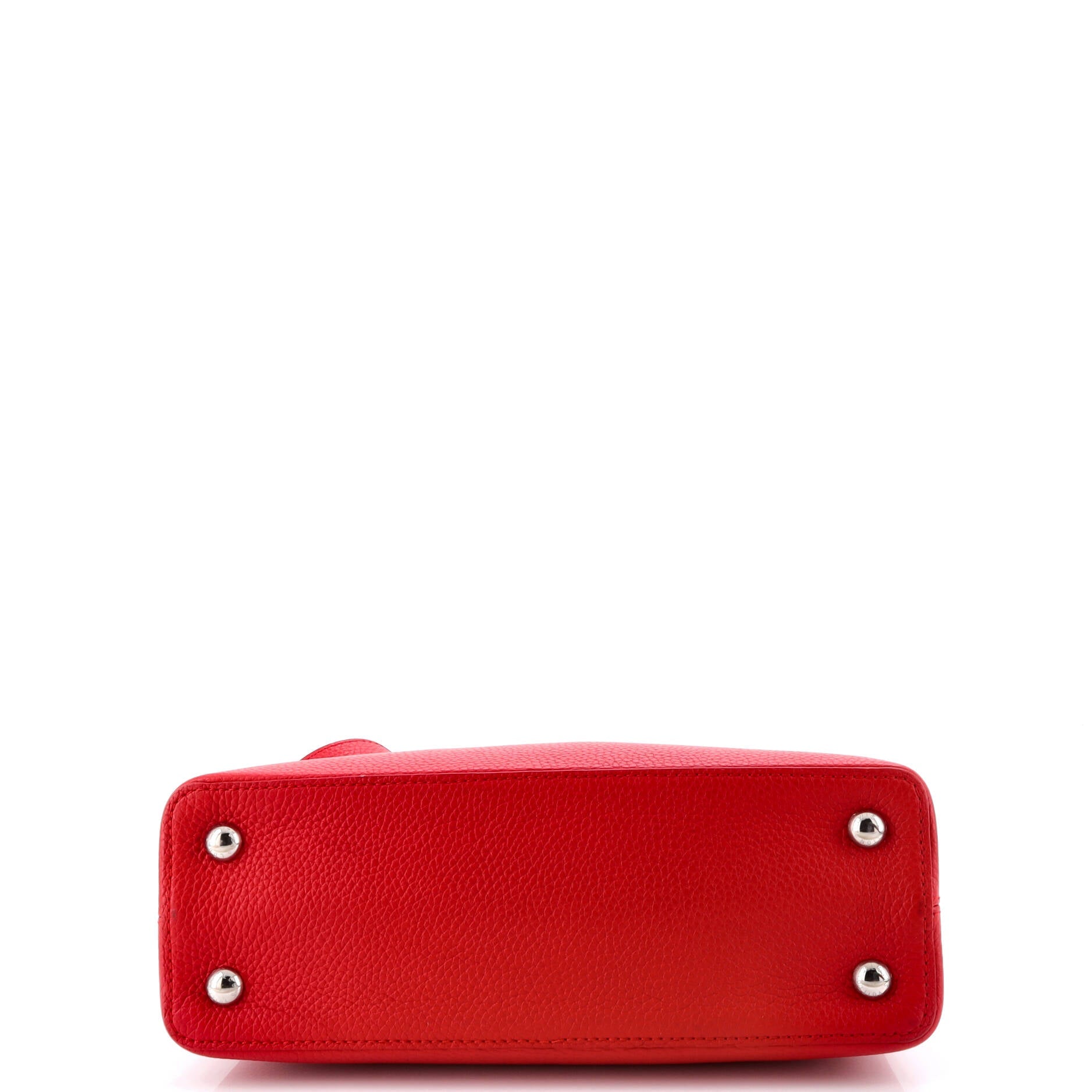 Capucines Bag Leather with Python PM