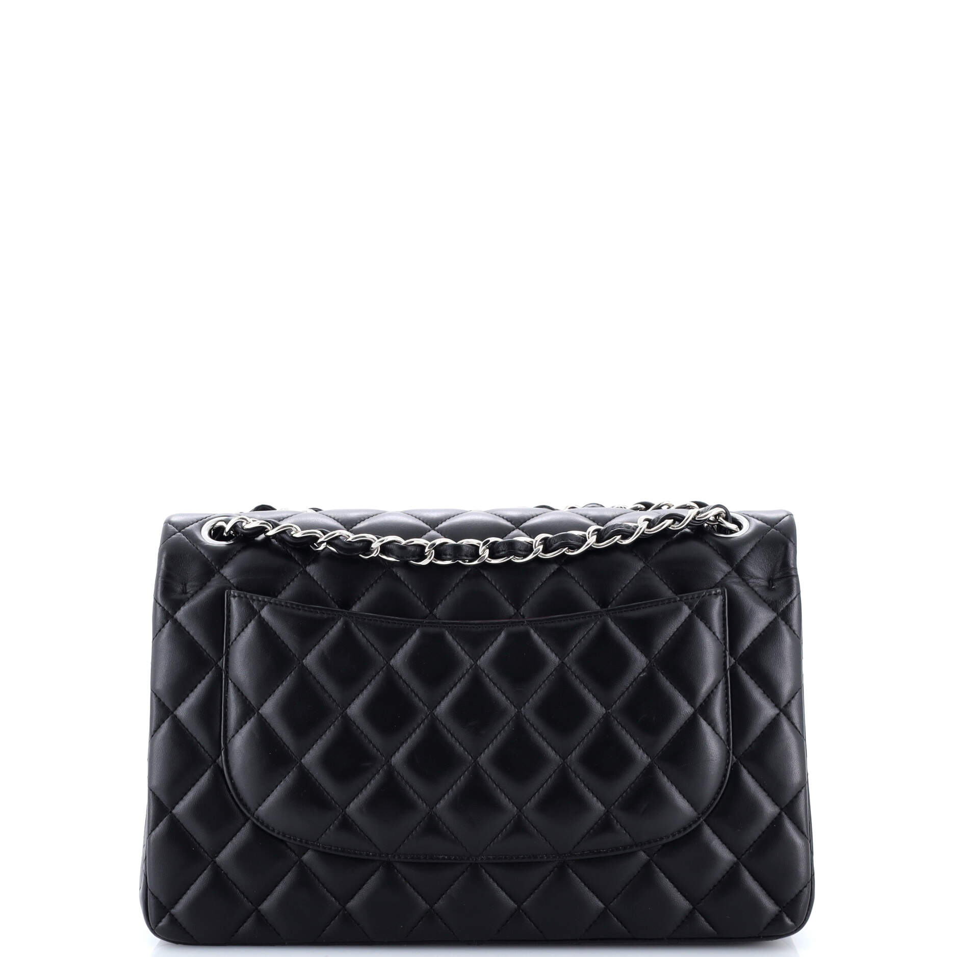 Classic Double Flap Bag Quilted Lambskin Jumbo