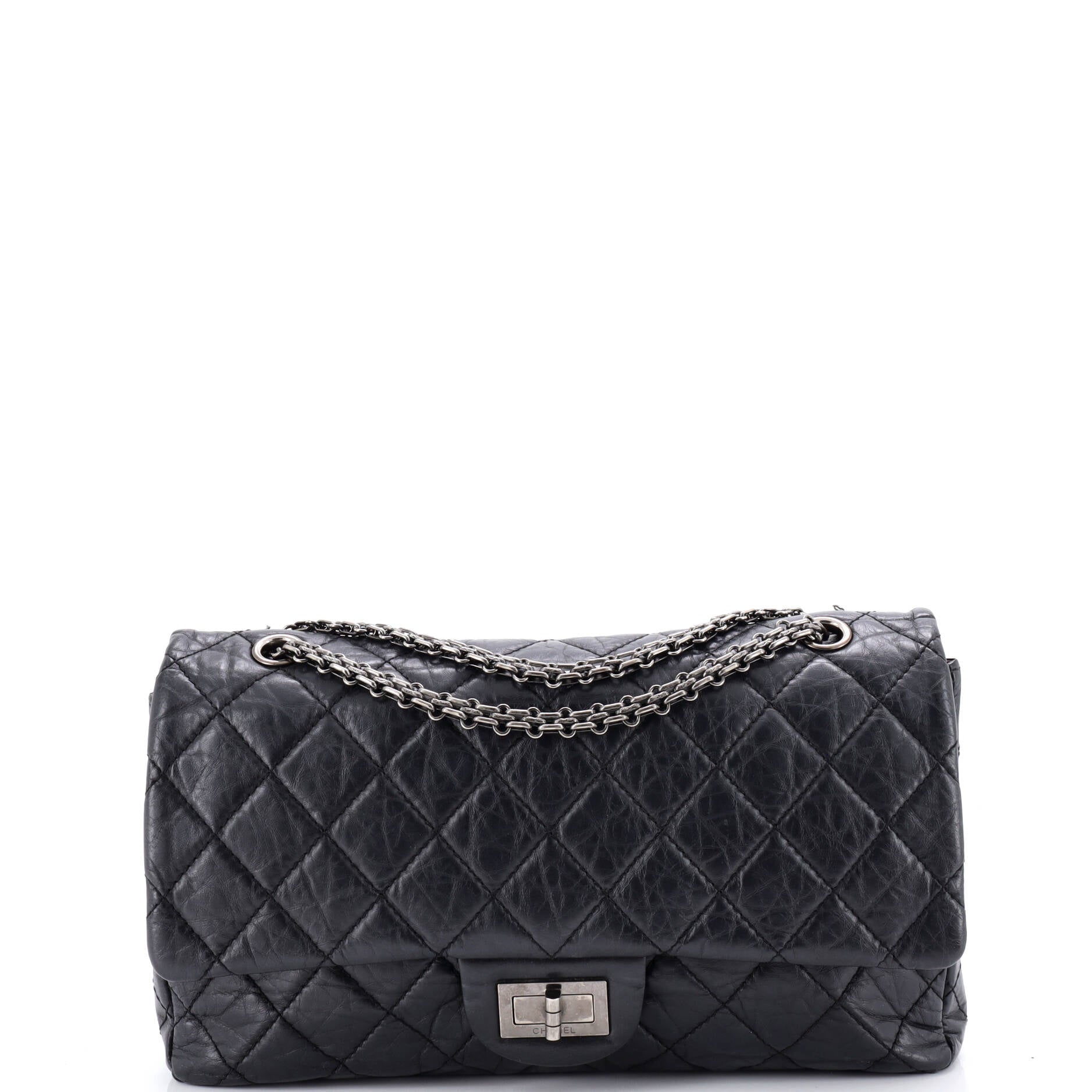 Reissue 2.55 Flap Bag Quilted Aged Calfskin 227