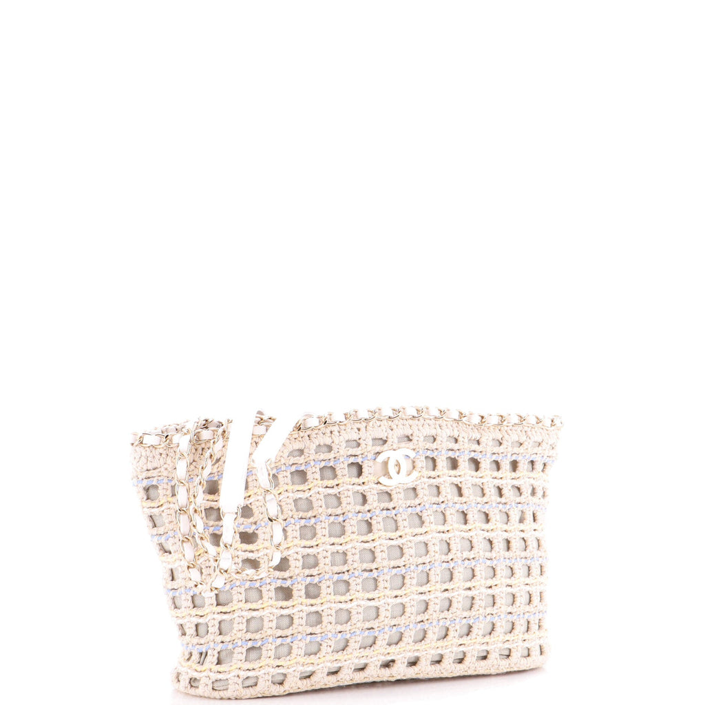 Le Panier Chain Around Shopping Bag Crochet Cotton Small