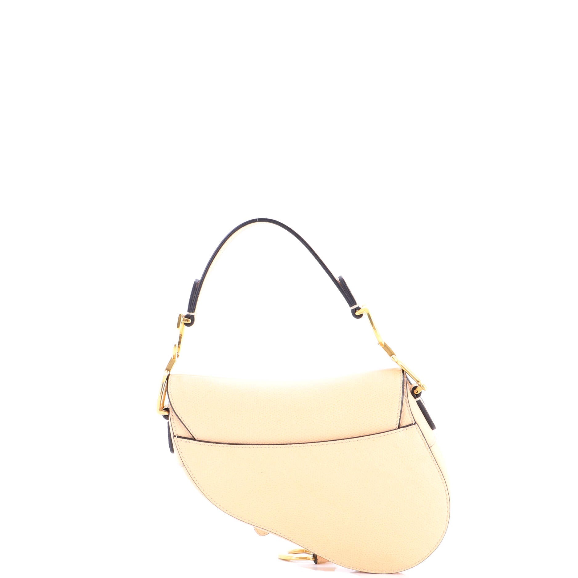 Saddle Handbag Leather Mini