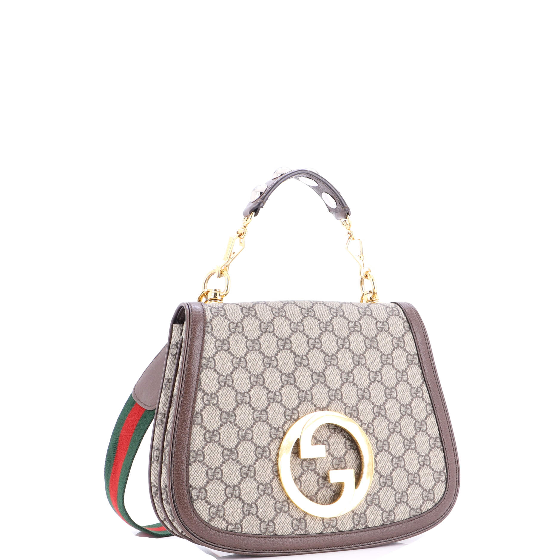 Blondie NM Top Handle Bag GG Coated Canvas Medium