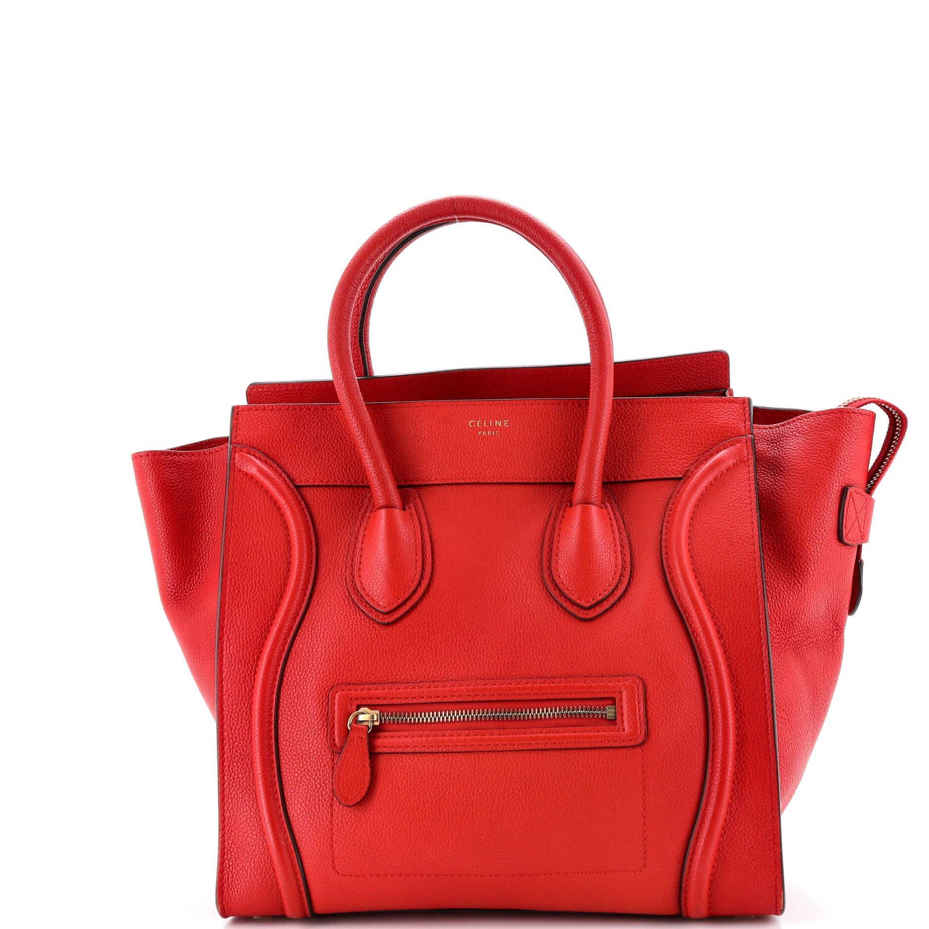 Luggage Bag Grainy Leather Mini
