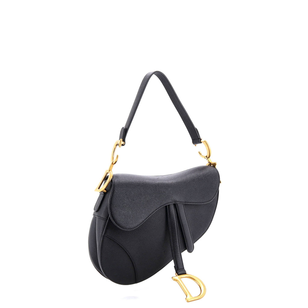 Saddle Handbag Leather Medium
