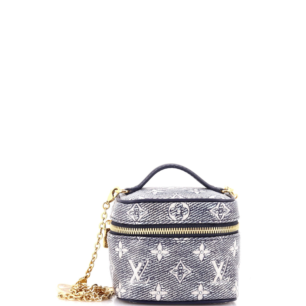 Vanity Case Monoglam Jacquard Canvas Micro