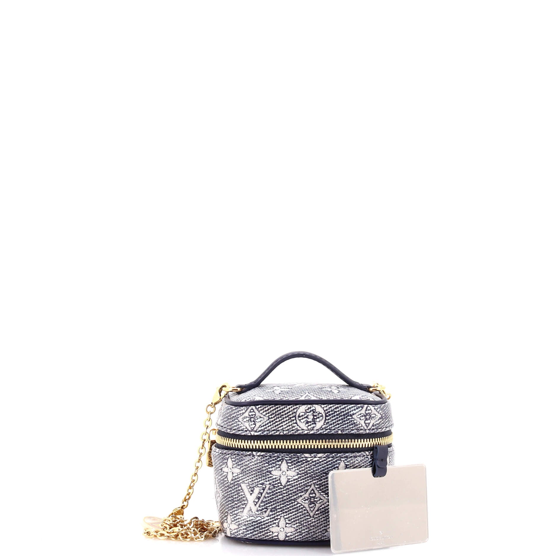 Vanity Case Monoglam Jacquard Canvas Micro