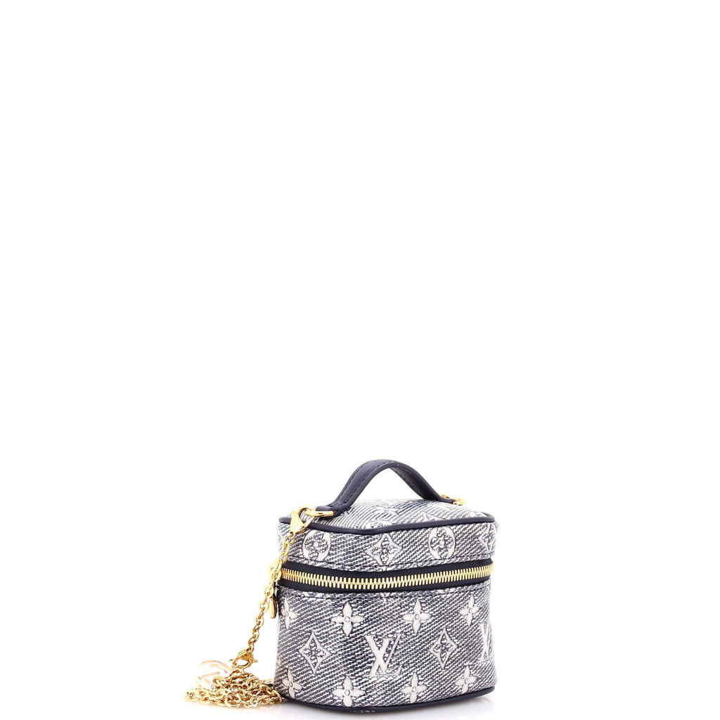 Vanity Case Monoglam Jacquard Canvas Micro