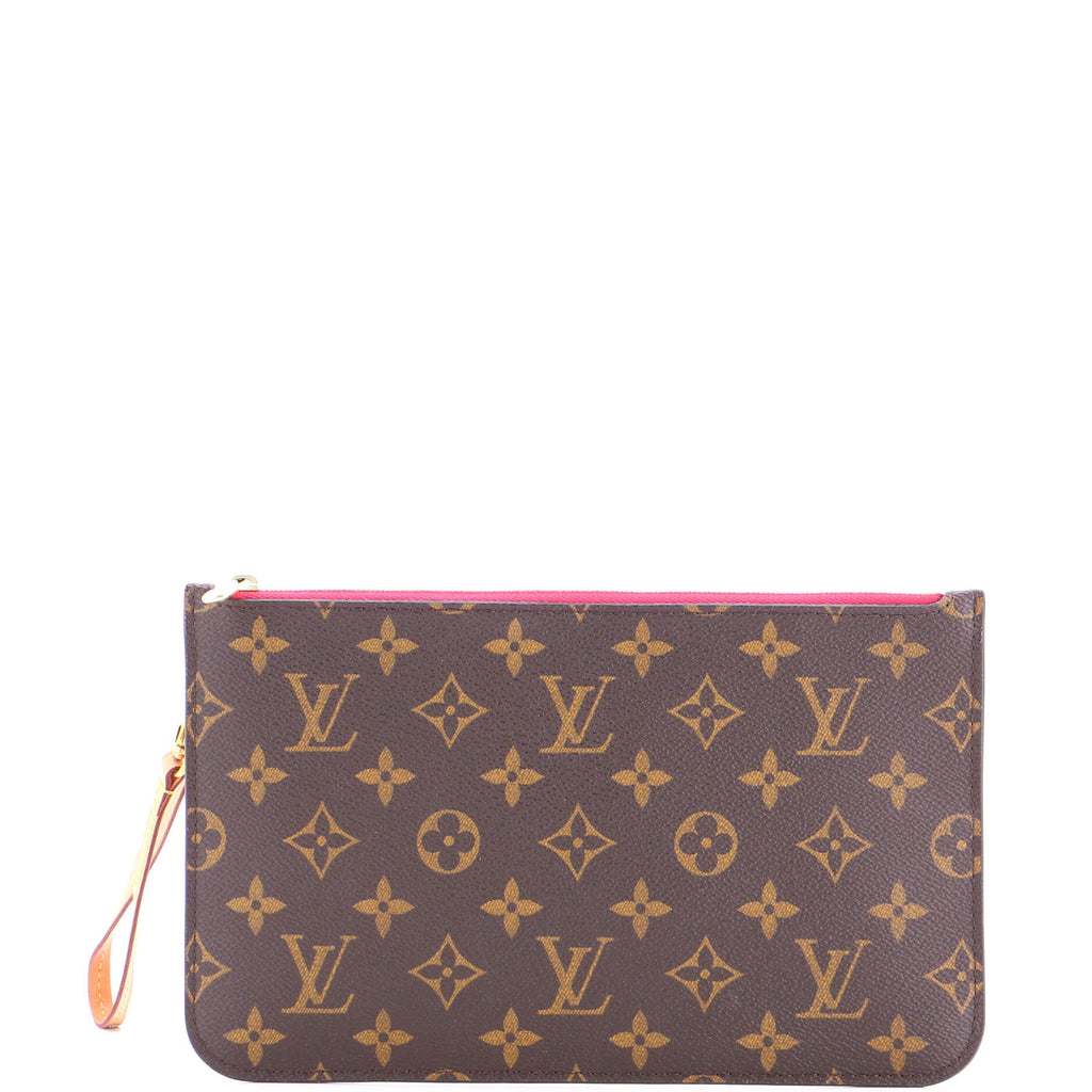 Neverfull Pochette Monogram Canvas Large