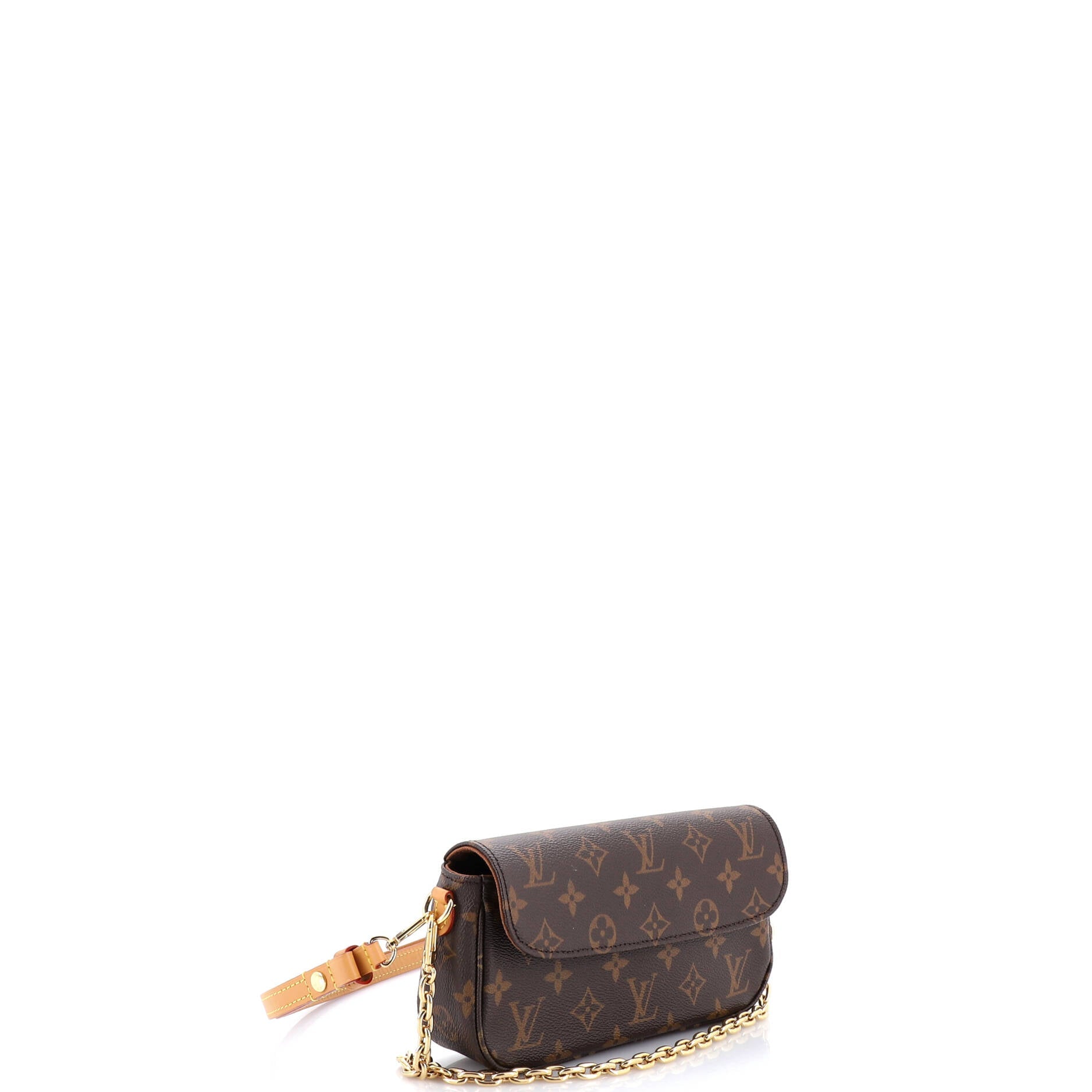 Ivy Wallet on Chain Monogram Canvas