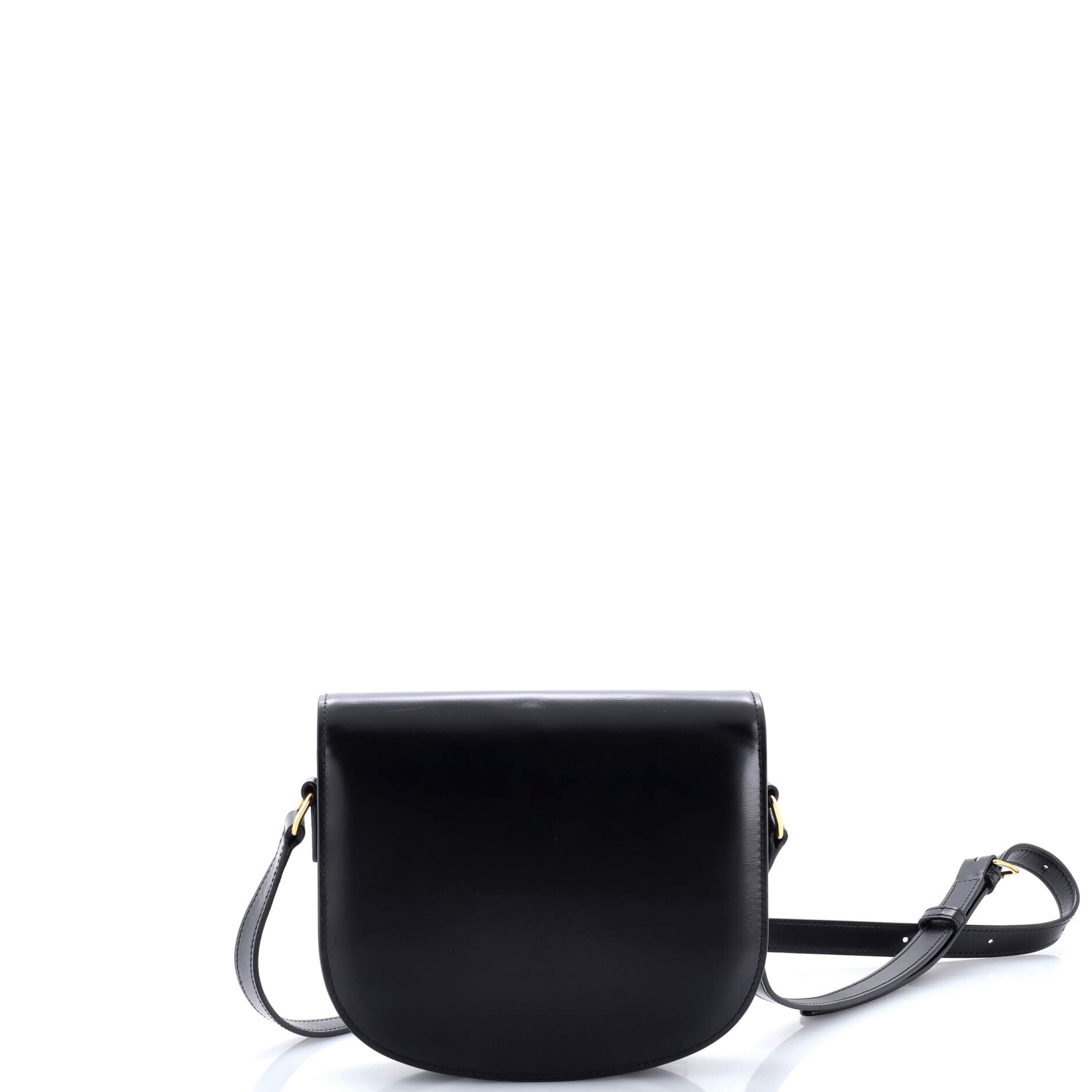 Triomphe Besace Clea Flap Bag Leather
