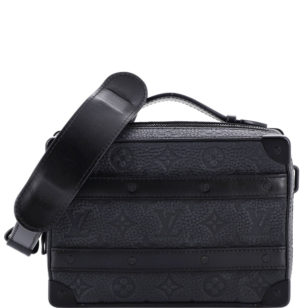 Handle Soft Trunk Bag Monogram Taurillon Leather