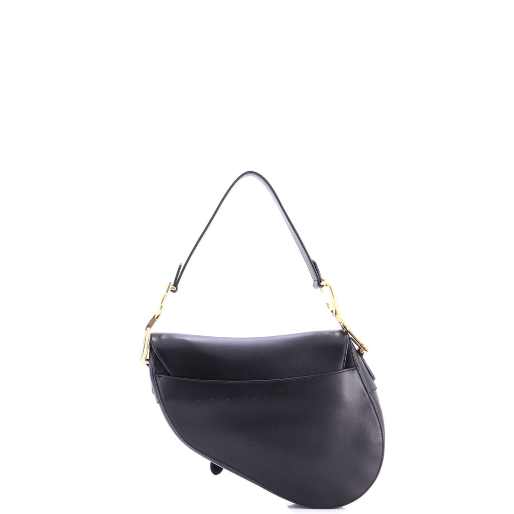 Saddle Handbag Leather Medium