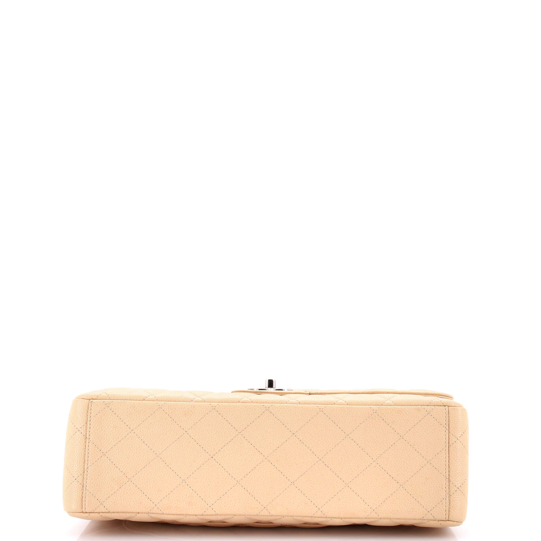 Classic Double Flap Bag Quilted Caviar Maxi