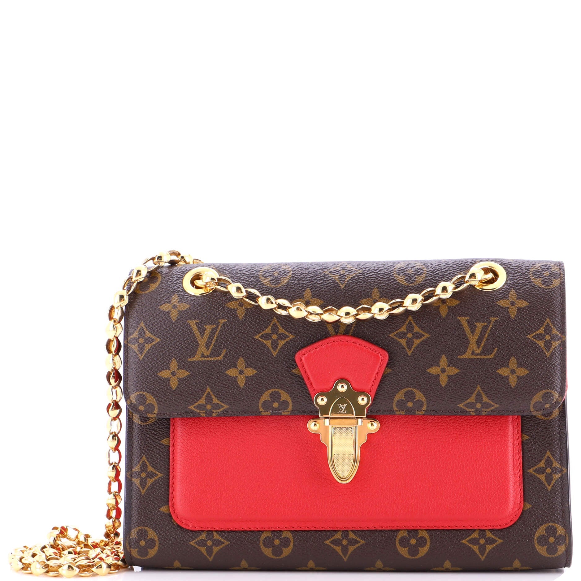 Victoire Handbag Monogram Canvas and Leather