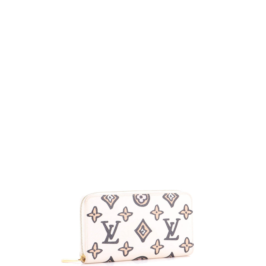 Zippy Wallet Wild at Heart Monogram Giant