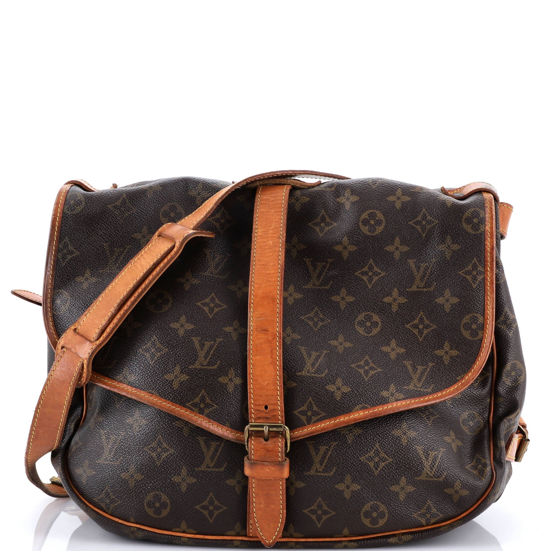 Saumur Handbag Monogram Canvas 43