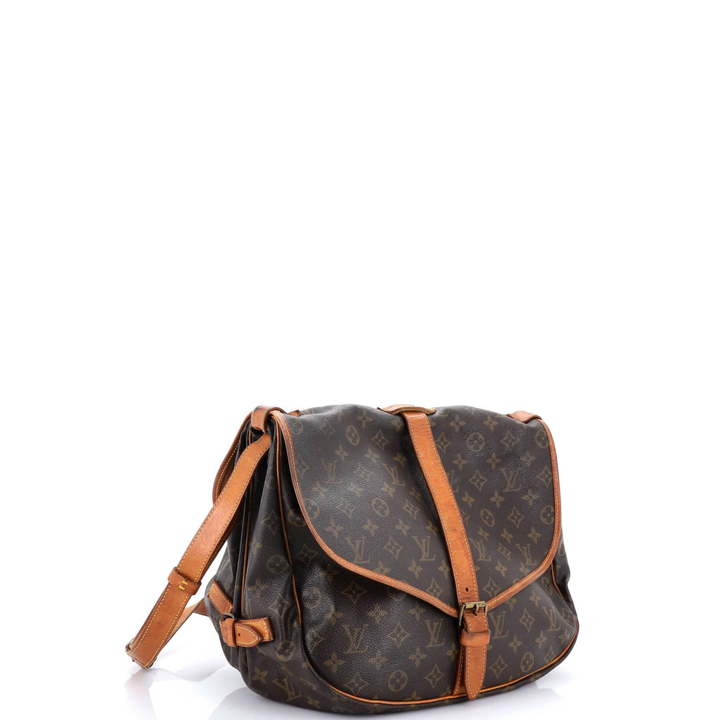 Saumur Handbag Monogram Canvas 43