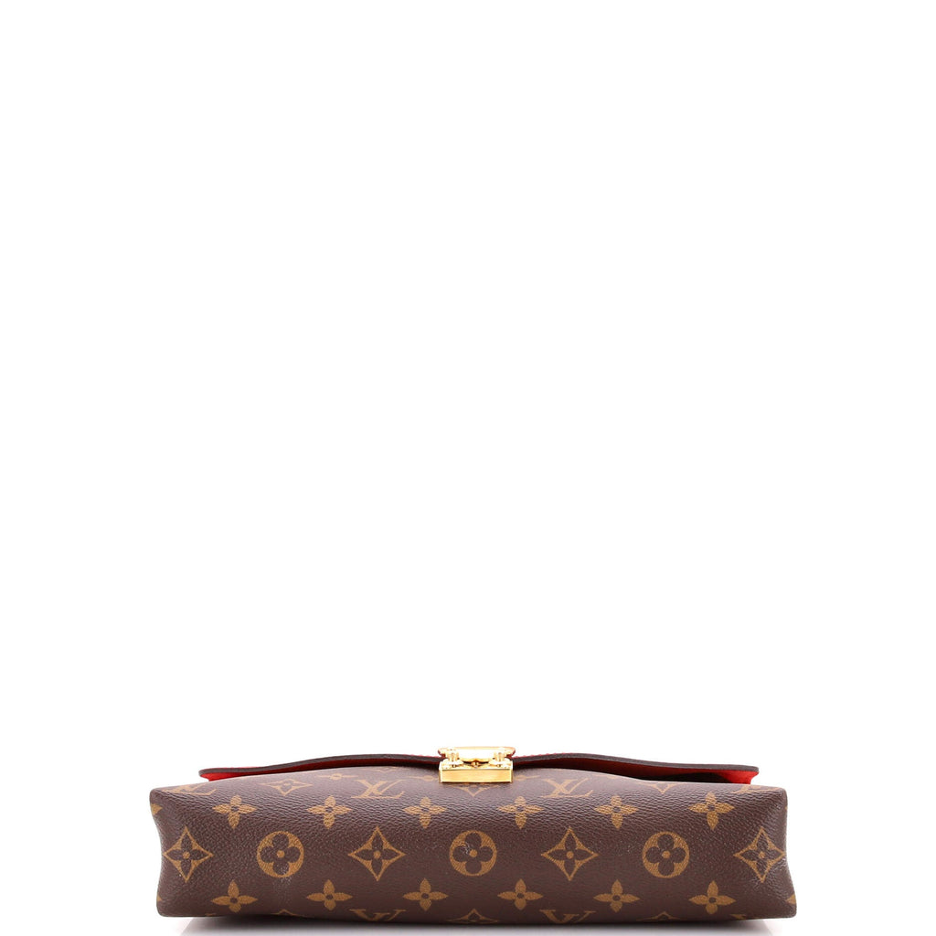 Pallas Chain Shoulder Bag Monogram Canvas and Calfskin