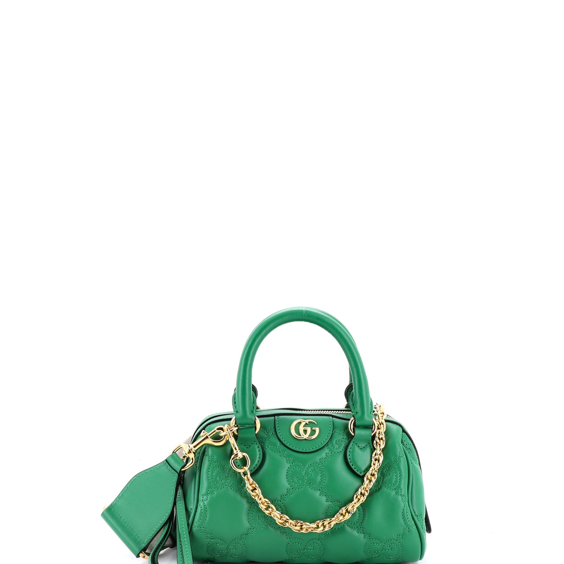 Ophidia Convertible Boston Top Handle Bag GG Matelasse Leather Mini