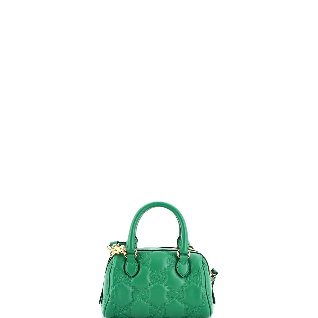 Ophidia Convertible Boston Top Handle Bag GG Matelasse Leather Mini