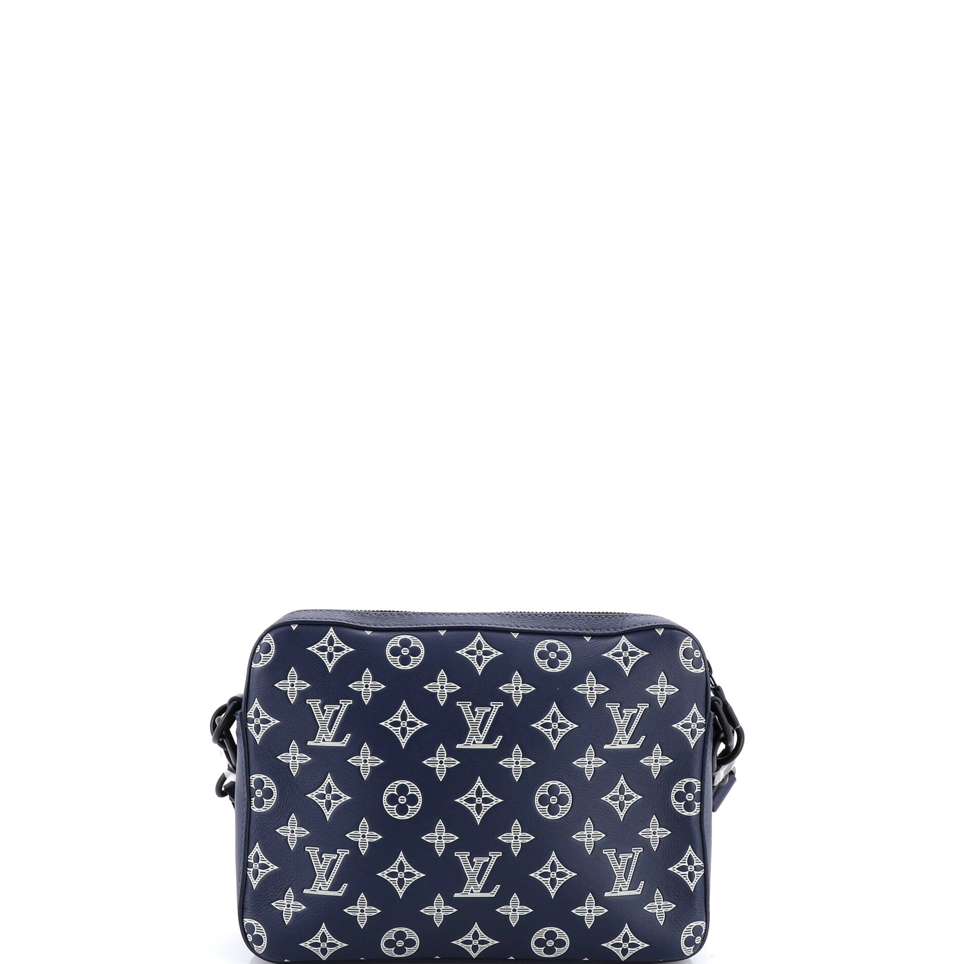 Trio Messenger Bag Monogram Shadow Leather